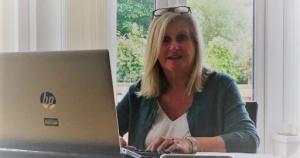 Photo of Susan McBride, Business Support Manager, in the Down & Ards team. Susan also covers HMP Maghaberry, Hydebank Wood College and Belfast Community Service teams.